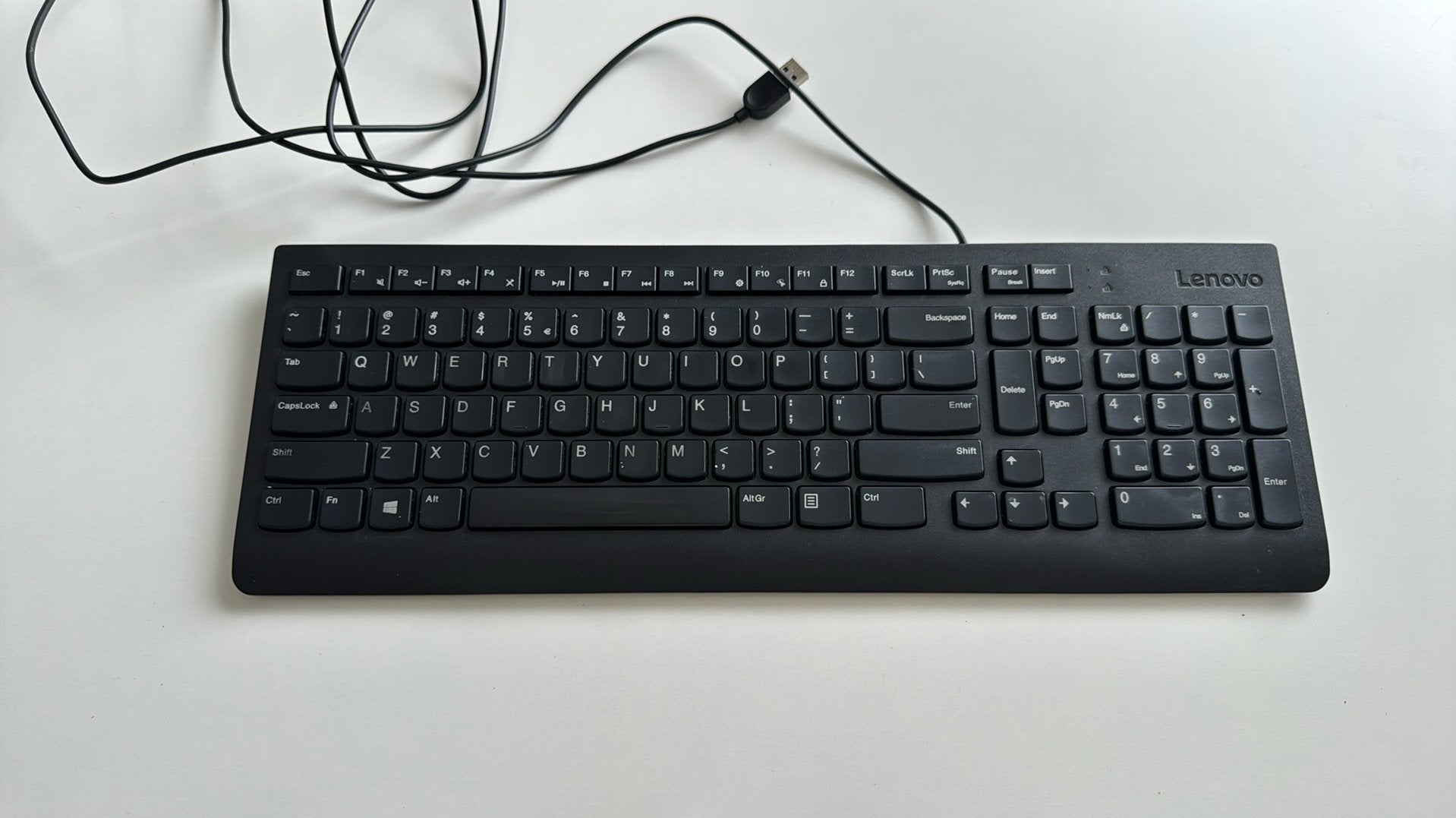 Lenovo toetsenbord usb, Computers en Software, Toetsenborden, Ophalen of Verzenden, Numeriek, Gebruikt, Bedraad