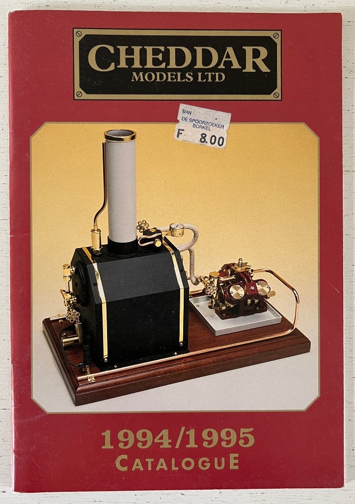 De Cheddar Models Ltd. Catalogus 1994/95, Ophalen of Verzenden, Zo goed als nieuw