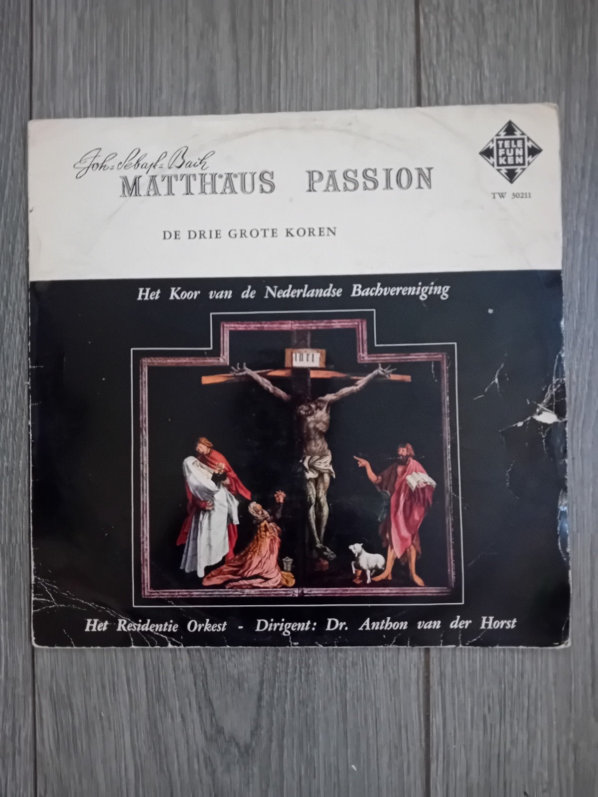 J.S. Bach - Matthäus Passion - De Drie Grote Koren, Cd's en Dvd's, Gebruikt, Ophalen of Verzenden, Oratorium, Barok