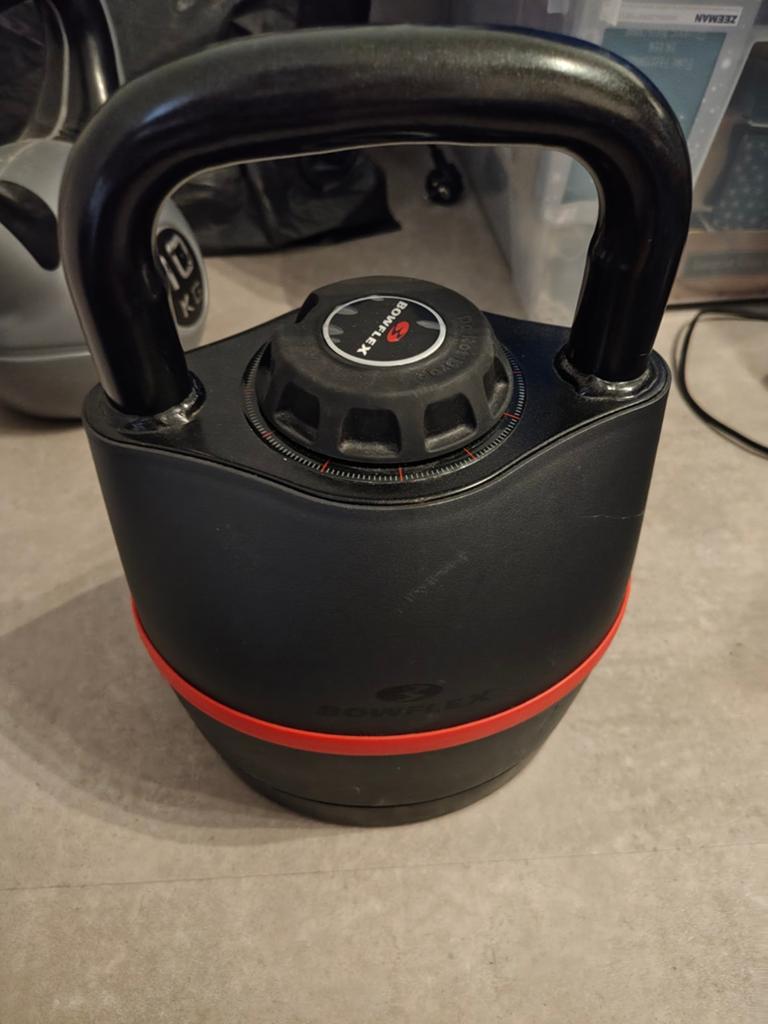 Bowflex 840 Verstelbare Kettlebell 3,5-18 kg, Ophalen, Zo goed als nieuw, Benen, Kettlebell