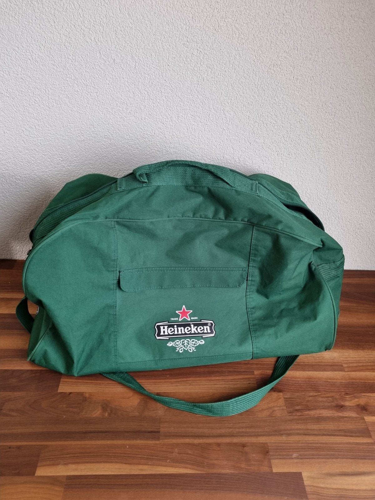 Heineken Reistas - Groen 63 x 40 cm, Ophalen of Verzenden