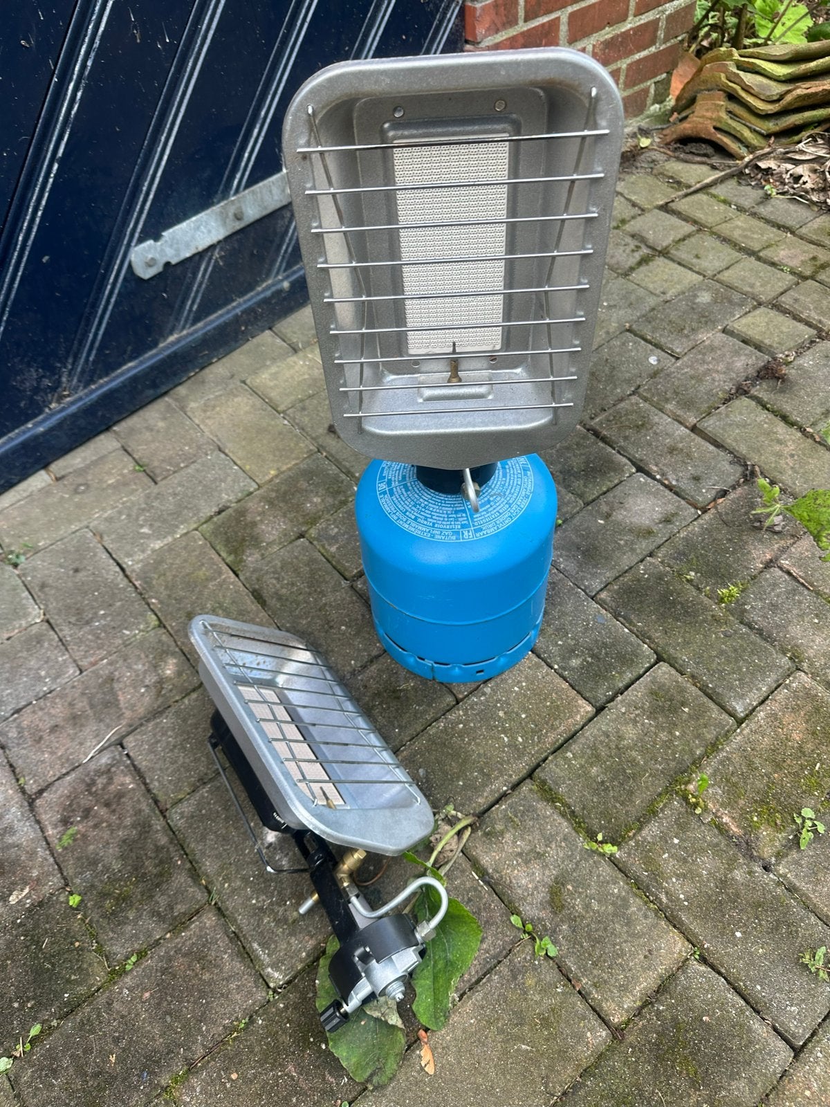 Terrasverwarmer op gas, Tuin en Terras, Ophalen of Verzenden, Gebruikt, Gas, Vloer