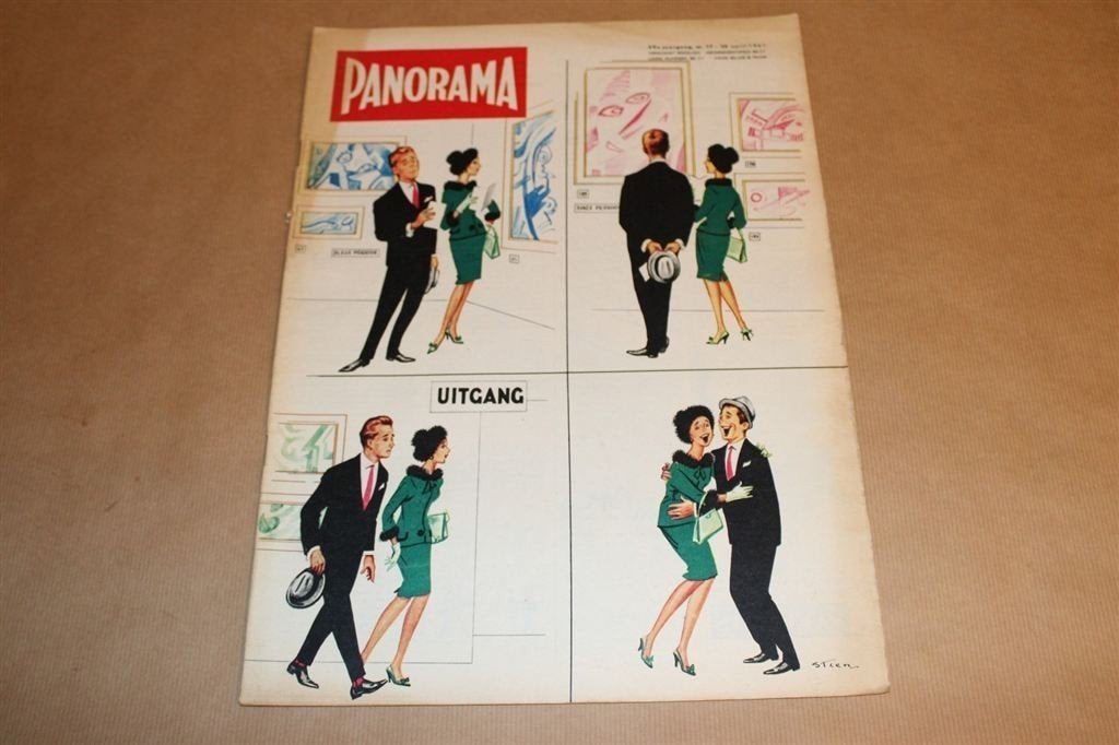 Panorama Nr. 17 - 1962 - Vintage ads e.d., Ophalen of Verzenden, Zo goed als nieuw, Muziek, Film of Tv