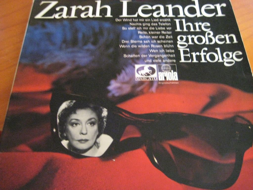 2 LPs, Zarah Leander: Ihre großen Erfolge, Ophalen of Verzenden, Zo goed als nieuw, 12 inch