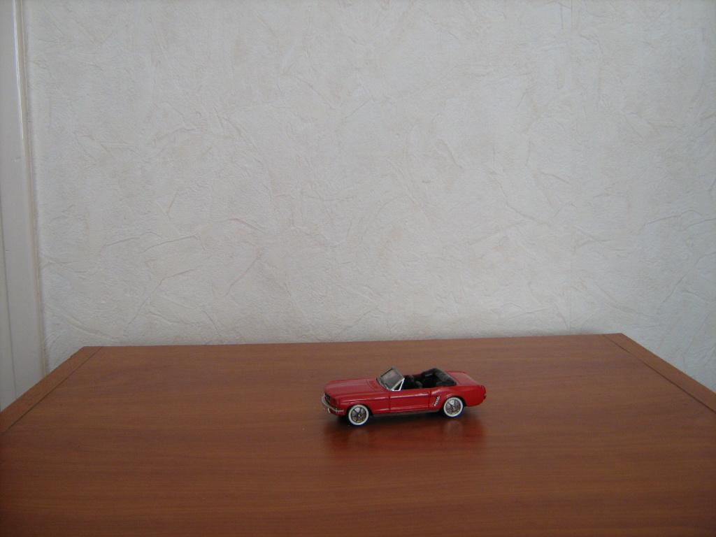 Ford Mustang Cabriolet 1964, Solido, Schaal 1:43, Ophalen of Verzenden, Gebruikt, Auto, Solido