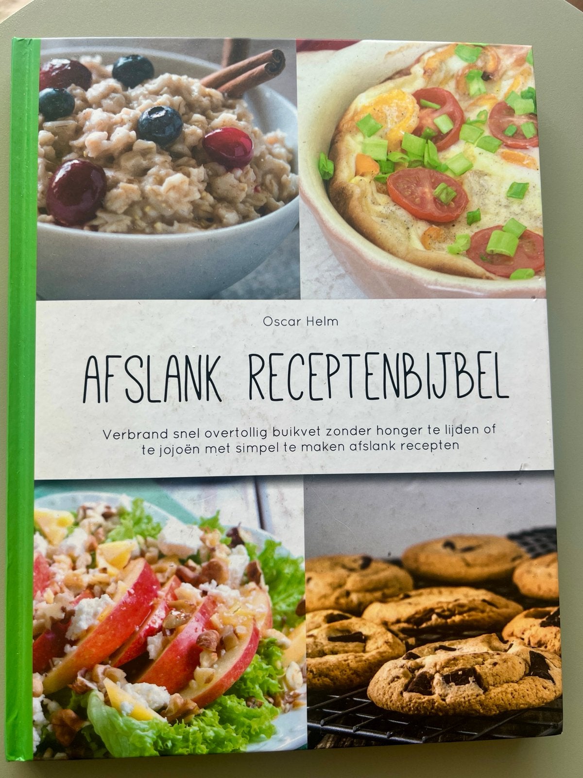 Afslank Receptenbijbel - Oscar Helm (Zo goed als nieuw), Boeken, Voorgerechten en Soepen, Ophalen of Verzenden, Zo goed als nieuw