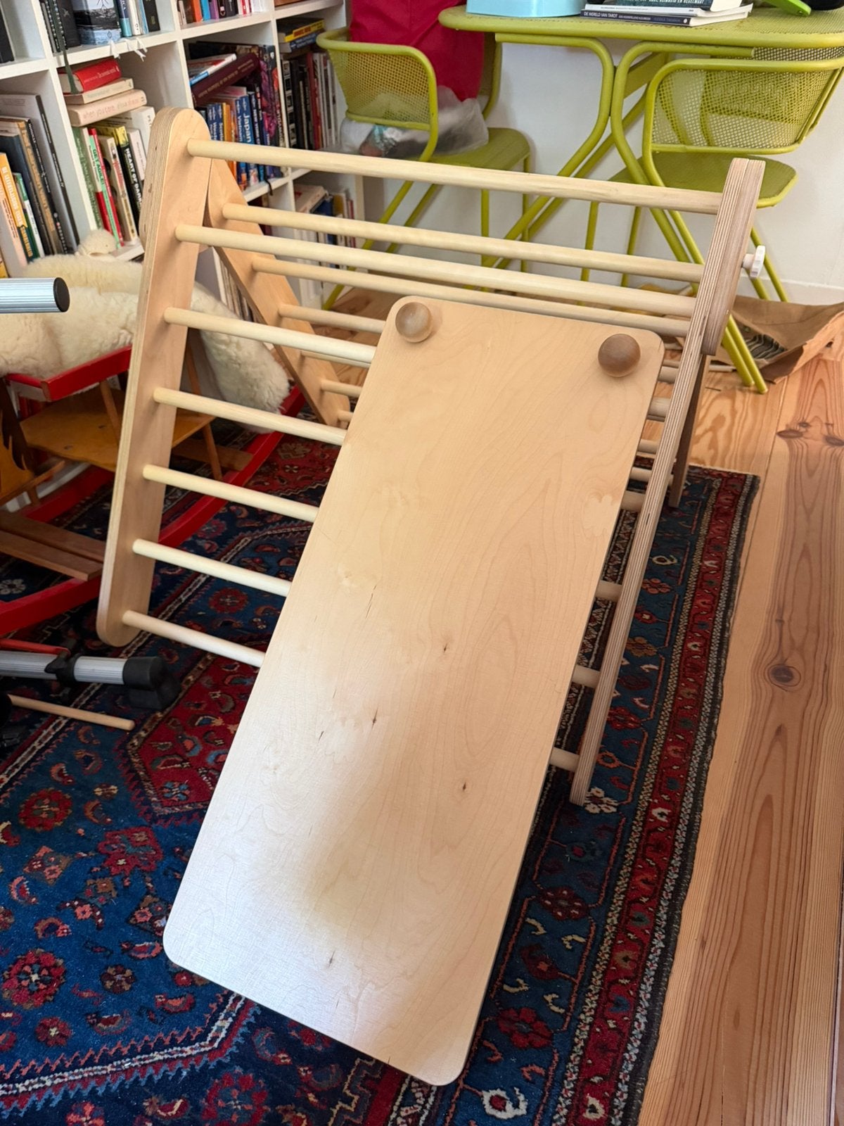 Leg&Go driehoek klim set Montessori - klimrek, Ophalen, Zo goed als nieuw