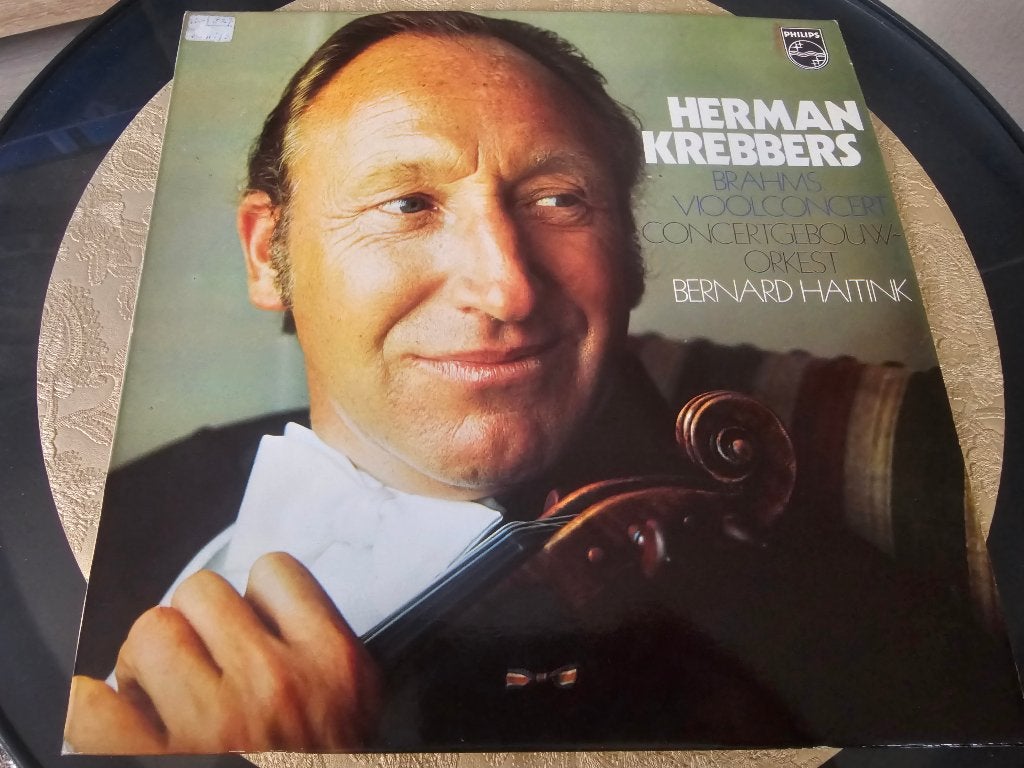 Brahms – Vioolconcert  | Herman Krebbers / Bernard Haitink, Gebruikt, Overige formaten, Overige typen, Ophalen of Verzenden