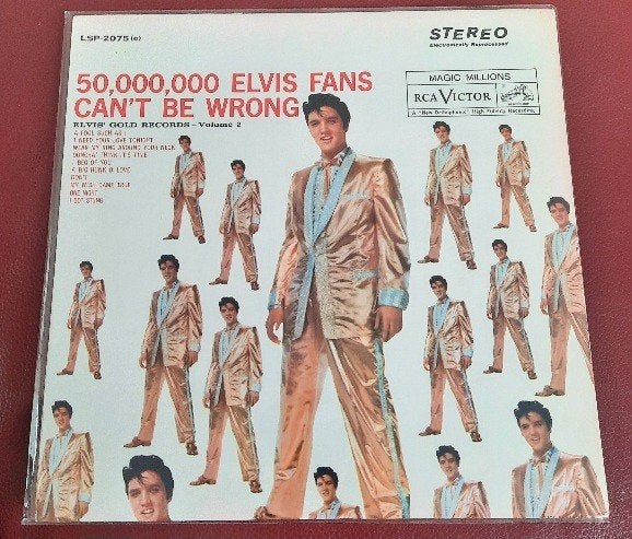 Elvis golden records 2 LSP 2075(e) Usa, Ophalen of Verzenden