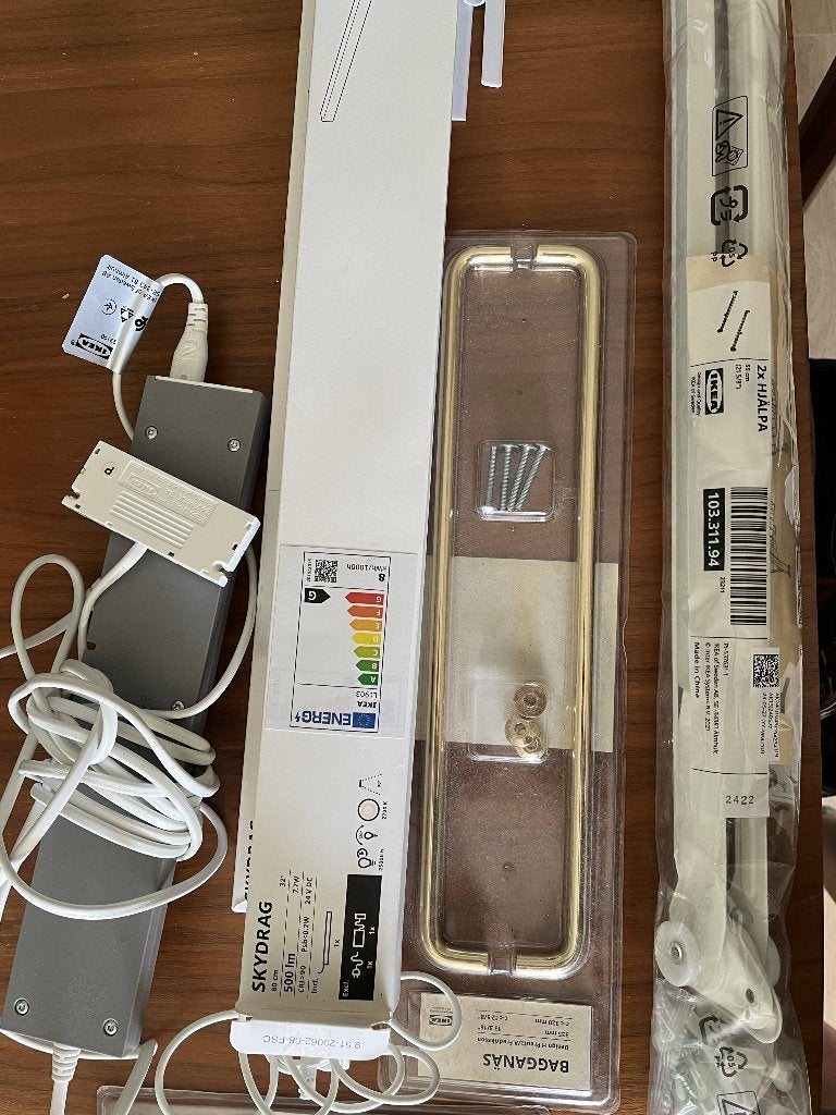 Ikea kast accessoires, Ophalen