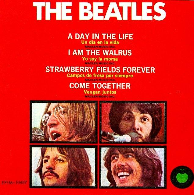 Beatles EP in nieuwstaat, Originele persing, Ophalen of Verzenden, Zo goed als nieuw, Pop