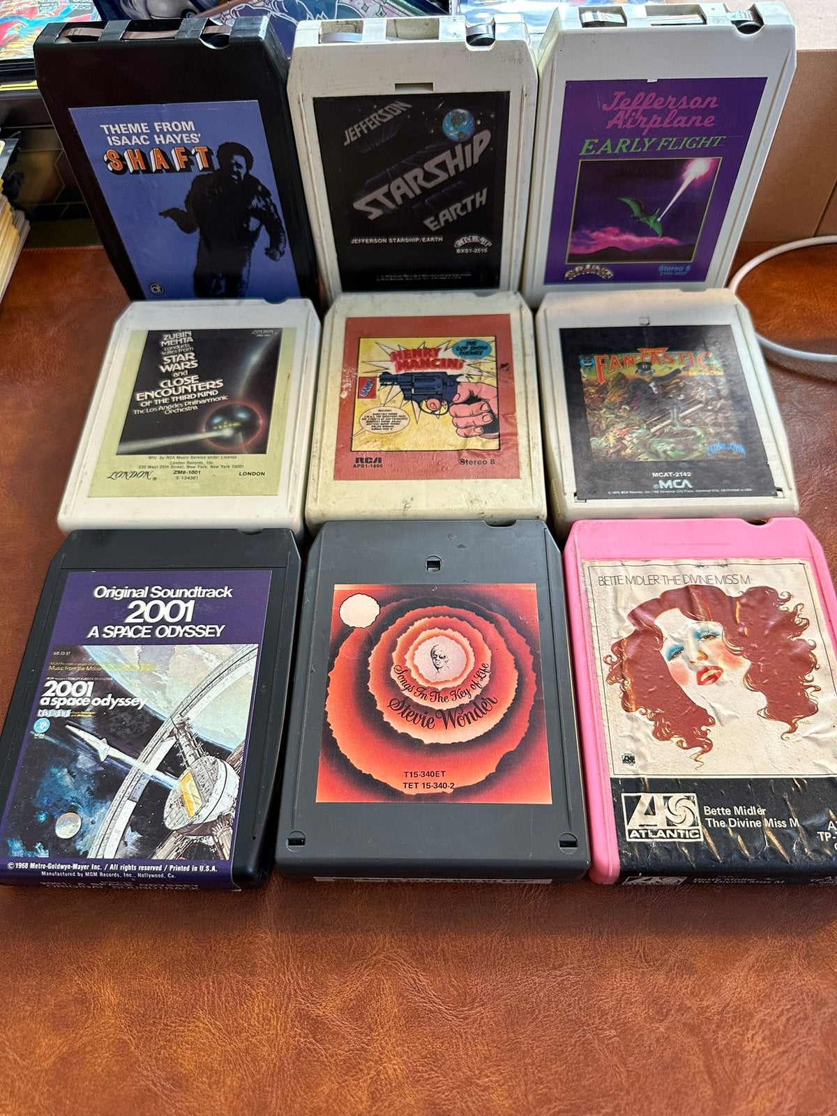 9 8-track cassettes, Ophalen of Verzenden, Onderdeel