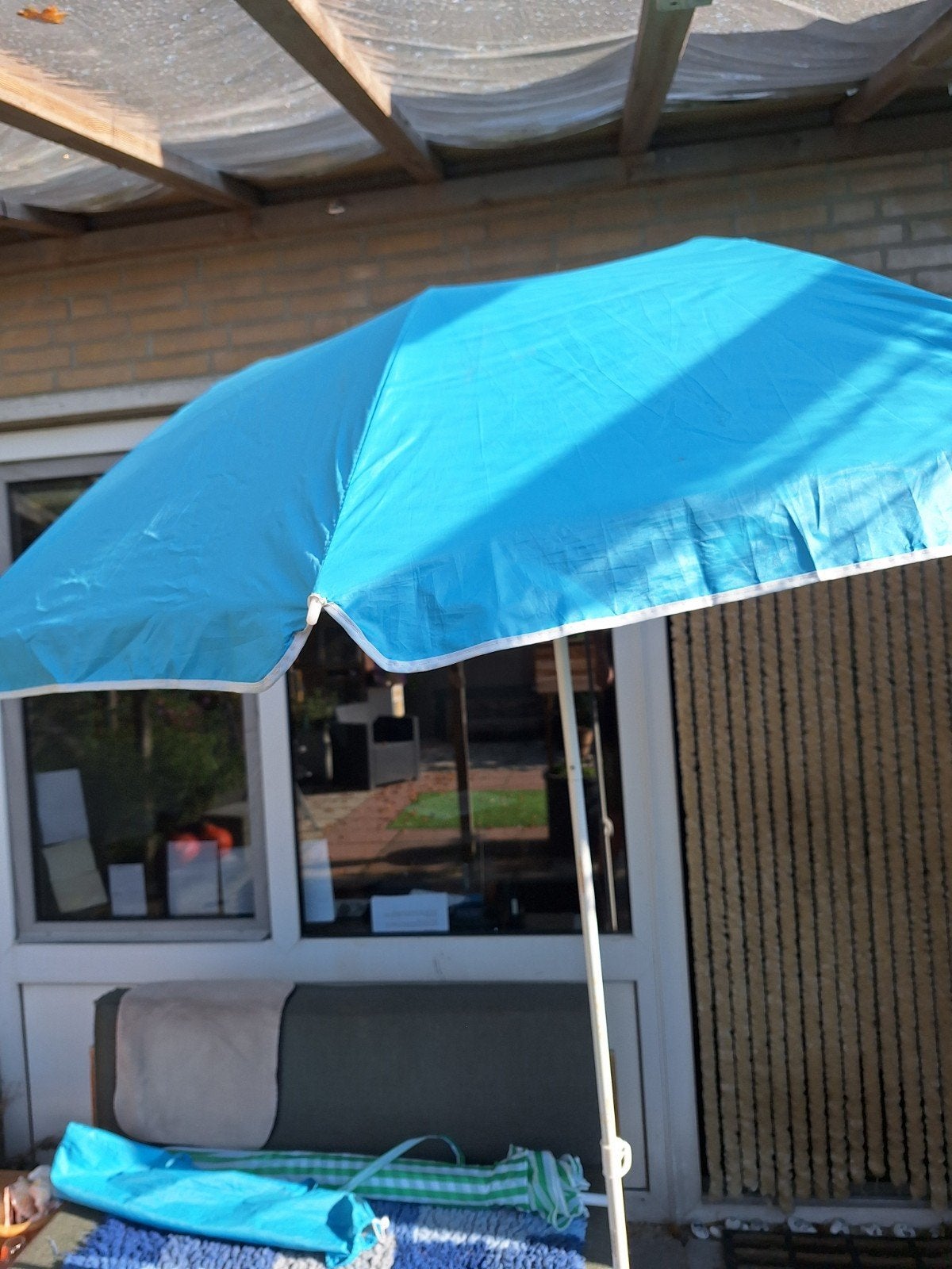 Inklapbare parasol 140 cm doorsnede