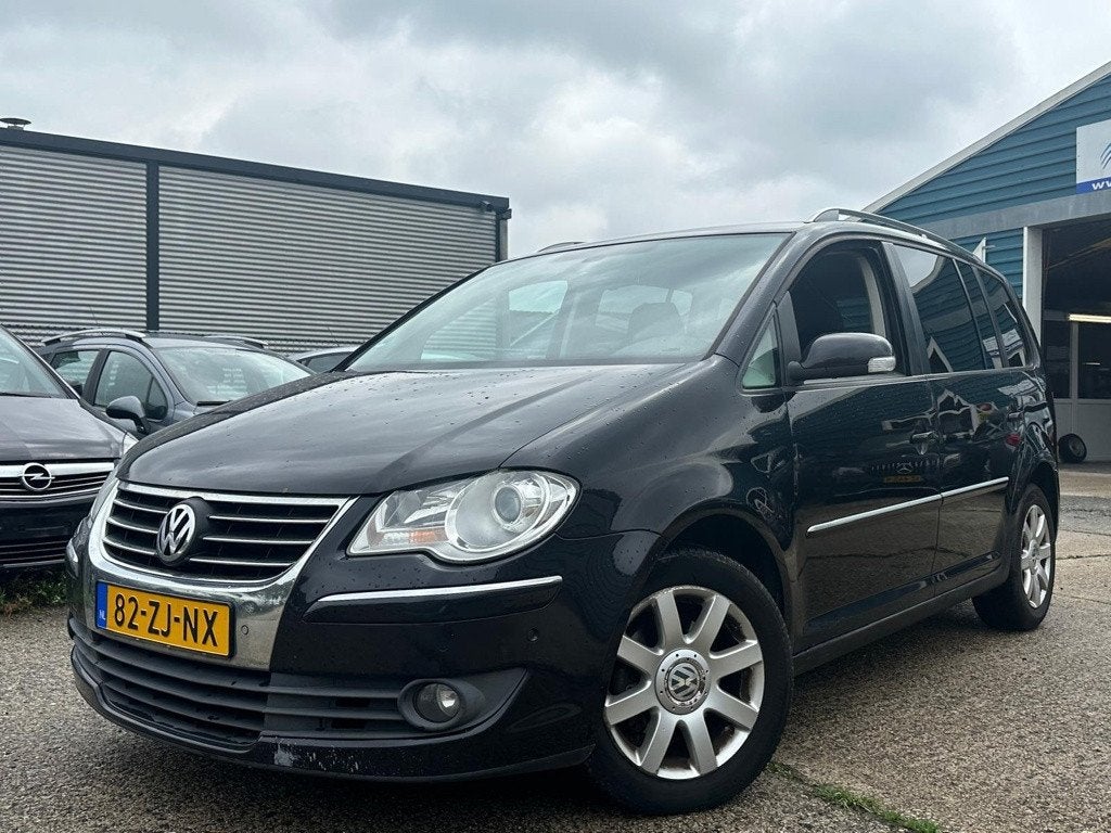 Volkswagen Touran 2.0 TDi Highline Business |EXPORTPRICE, Auto's, Voorwielaandrijving, Stof, Gebruikt, Zwart