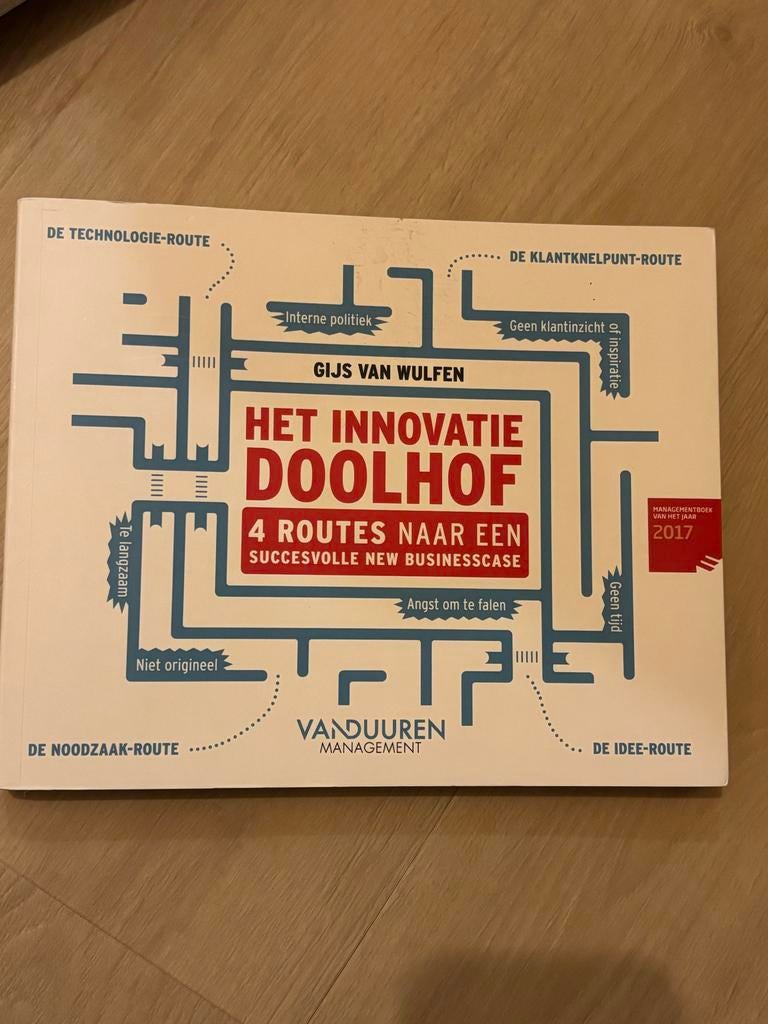 Het Innovatie Doolhof - Gijs van Wulfen, Boeken, Ophalen of Verzenden, Gamma, Gelezen, HBO