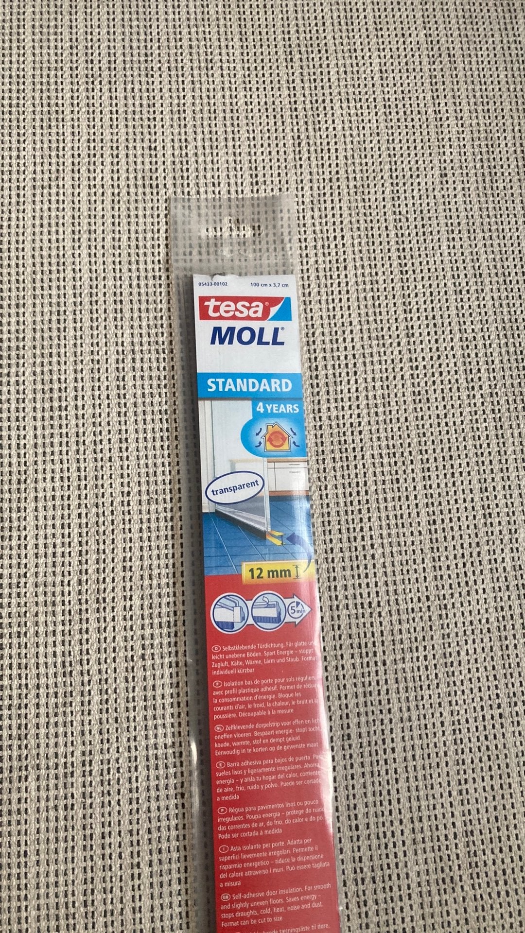 tesa MOLL tochtstrip deur, Overige materialen, Nieuw, Minder dan 5 m², Ophalen