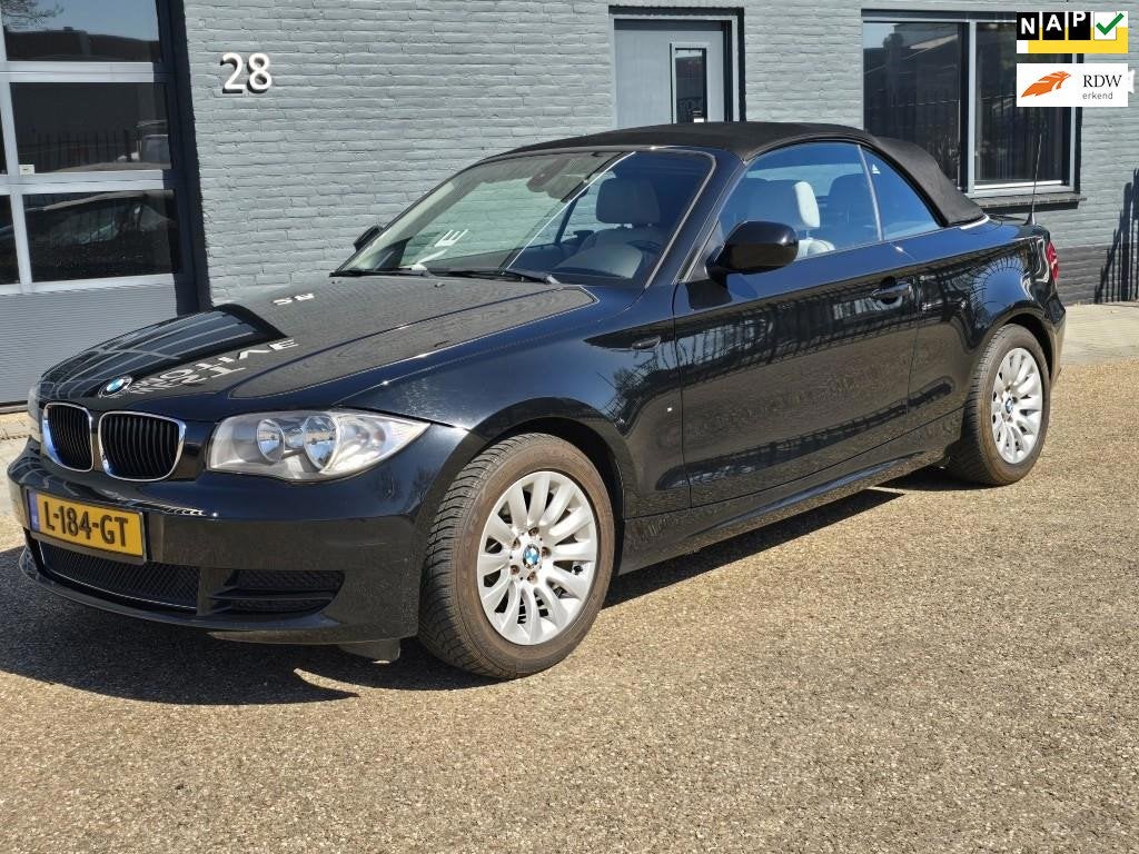 BMW 1-serie Cabrio 118i executive, Auto's, 1-Serie, Euro 5, Cabriolet, 4 stoelen