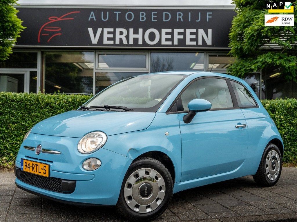 Fiat 500 1.2 Pop | AIRCO | ELEKTR RAMEN | NAP KM STAND | ORG, Auto's, Euro 5, Gebruikt, 1242 cc, 4 cilinders
