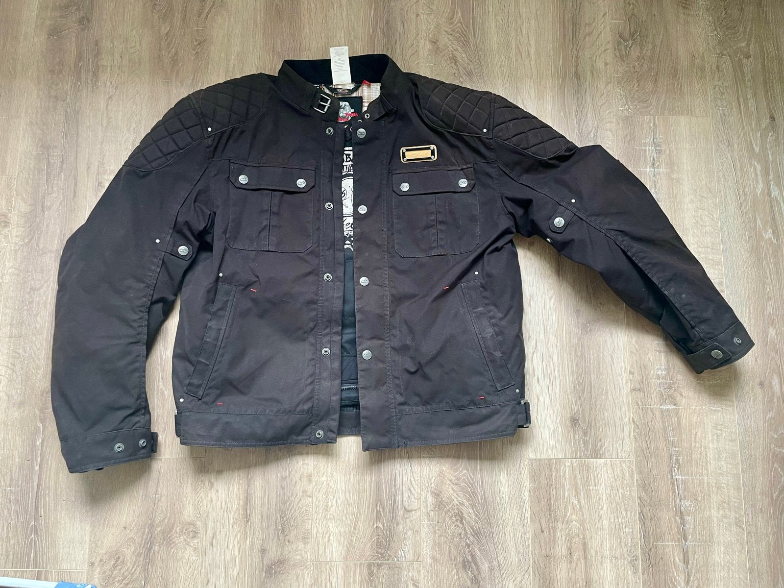 Held motorjas, maat 3XL, Ophalen of Verzenden, Zo goed als nieuw, Overige maten, Zwart