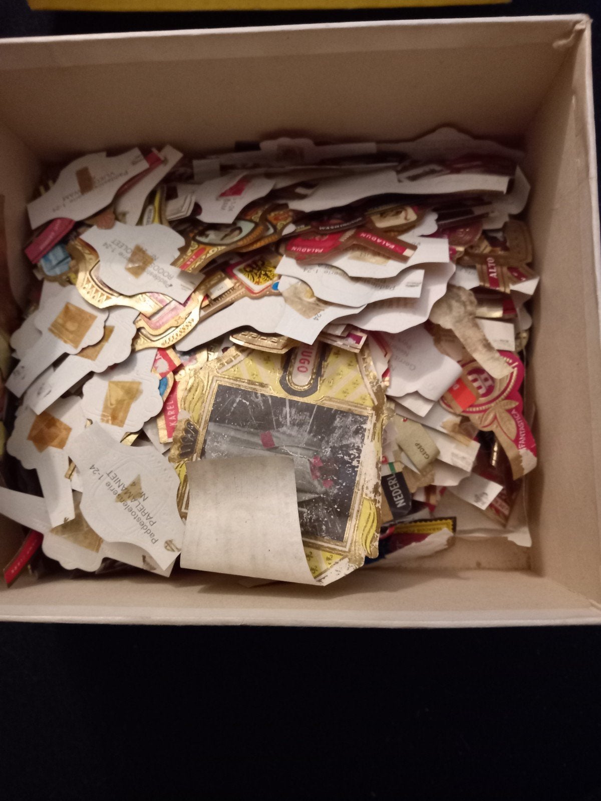 Verzameling van diverse sigarenbandjes, Ophalen of Verzenden, Gebruikt