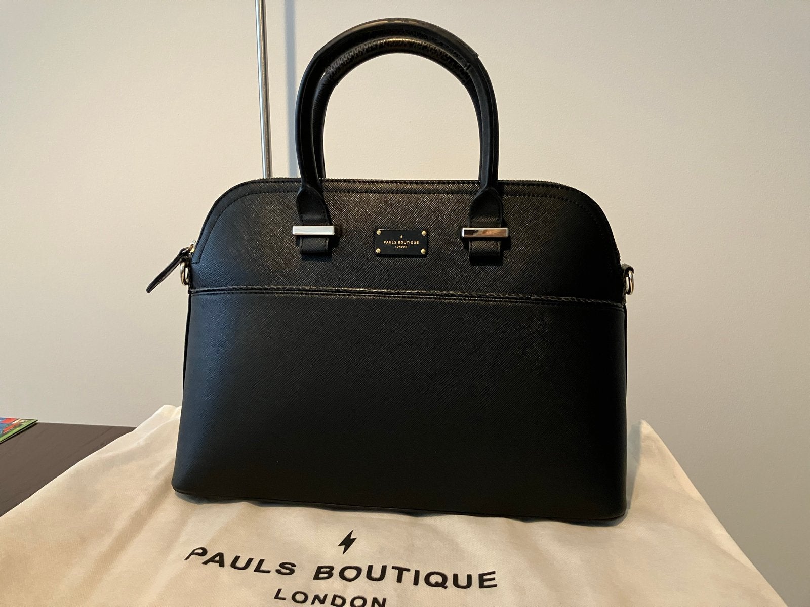 Paul's Boutique London Handtas Zwart, Ophalen, Nieuw, Zwart, Handtas