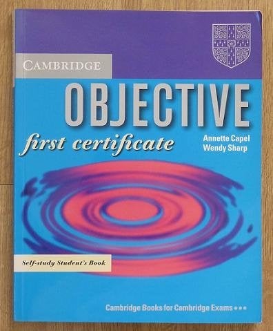 ISBN0521798574 - Objective First Certificate, Boeken, Engels, Ophalen of Verzenden, Zo goed als nieuw, Annette Capel