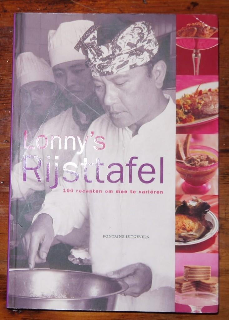 Lonny's Rijsttafel Lonny Gerungan 100 recepten 2005, Boeken, Kookboeken, Azië en Oosters, Zo goed als nieuw, Lonny Gerungan, Tapas, Hapjes en Dim Sum