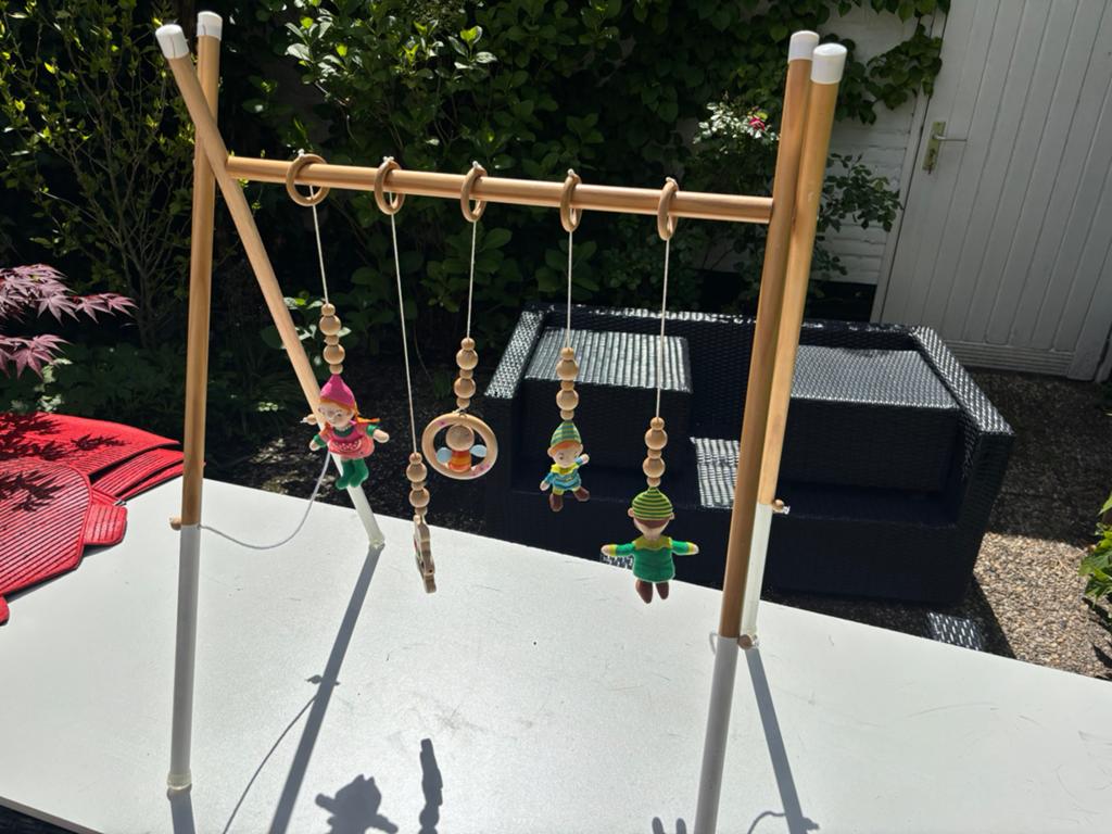 Babygym hout, Kinderen en Baby's, Speelgoed | Babyspeelgoed, Ophalen of Verzenden, Zo goed als nieuw, Babygym