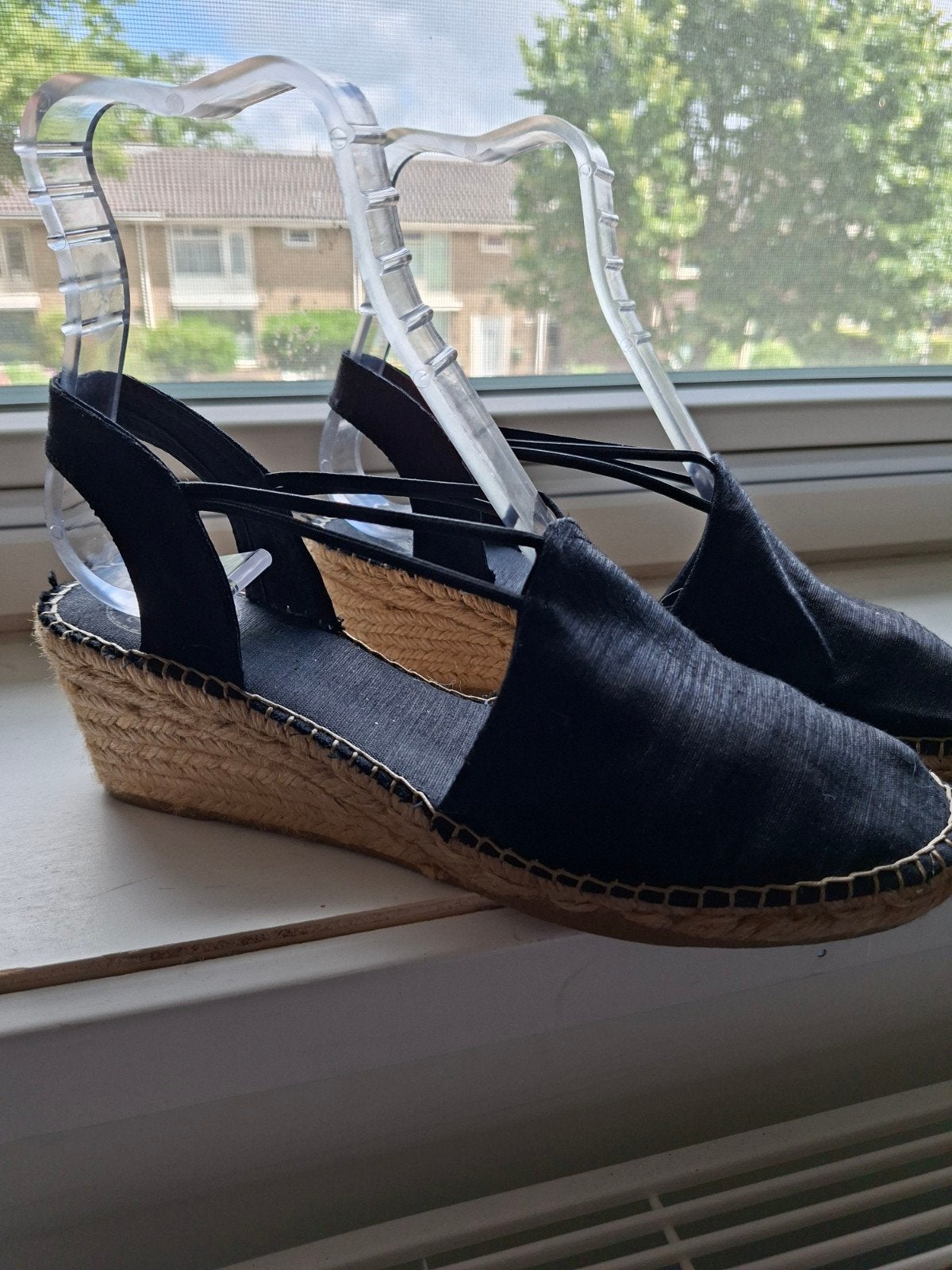 Zwarte espadrilles van Toni Pons 40, Verzenden, Zwart, Toni pons, Zo goed als nieuw