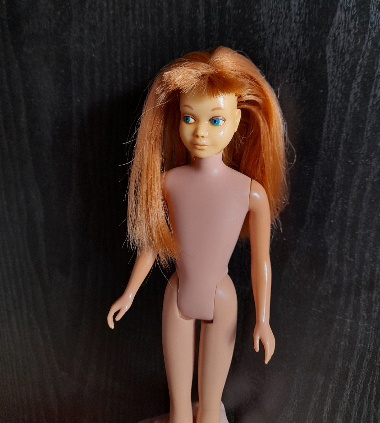 Vintage Barbie Skipper SL - Rood Haar 1964 - Mattel, Ophalen of Verzenden, Gebruikt, Pop