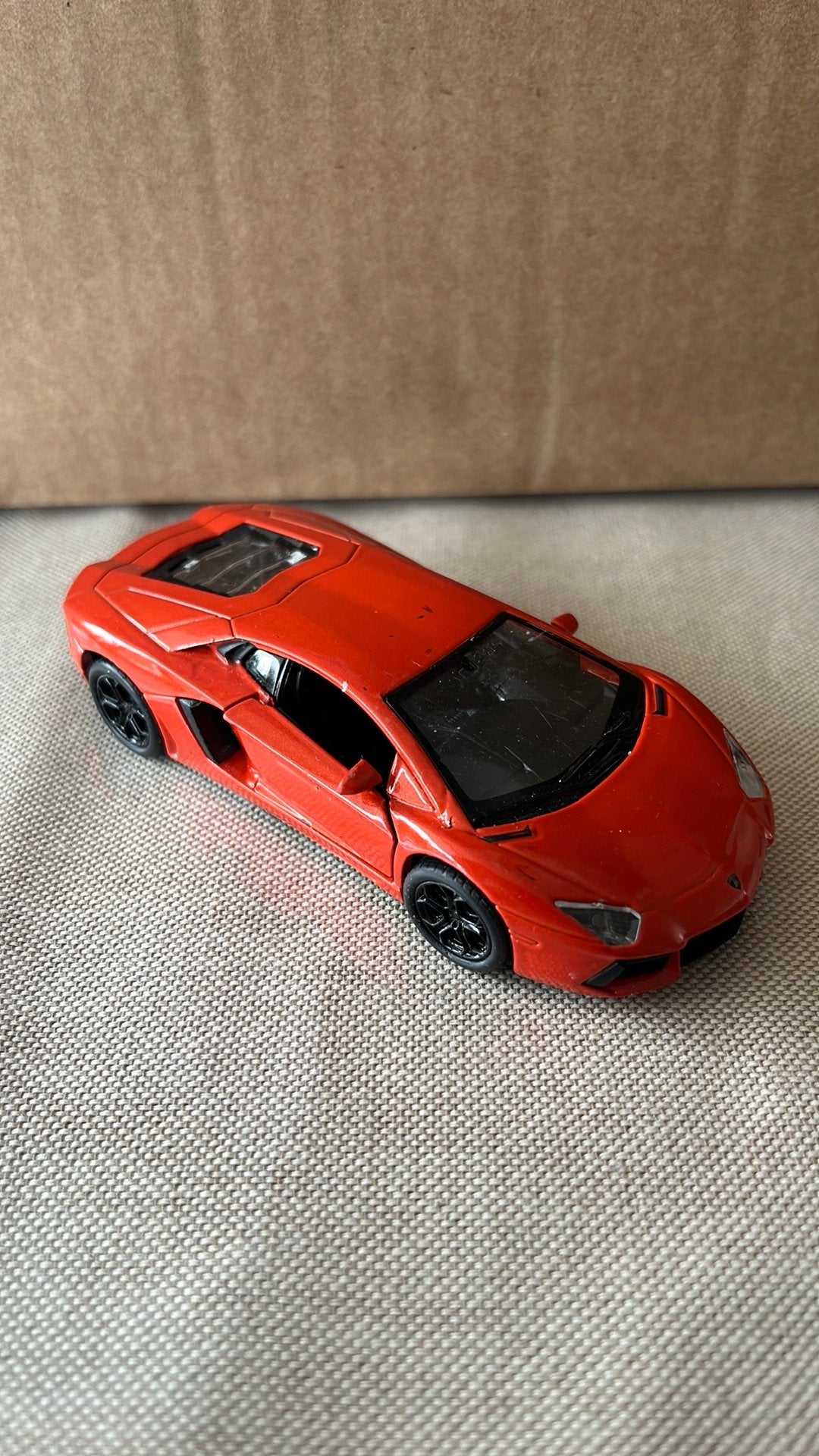 Welly Lamborghini Aventador, Ophalen of Verzenden, Zo goed als nieuw