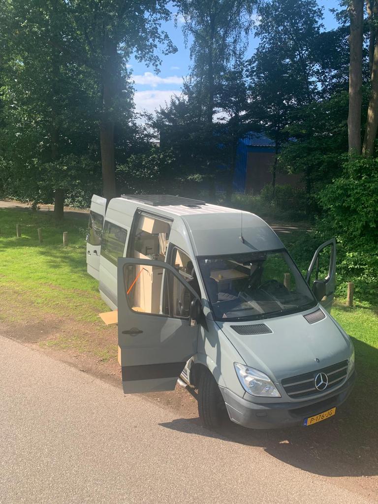 Camper Mercedes sprinter, Caravans en Kamperen, Campers, Buscamper of Camperbus, Mercedes-Benz, Particulier, Airconditioning