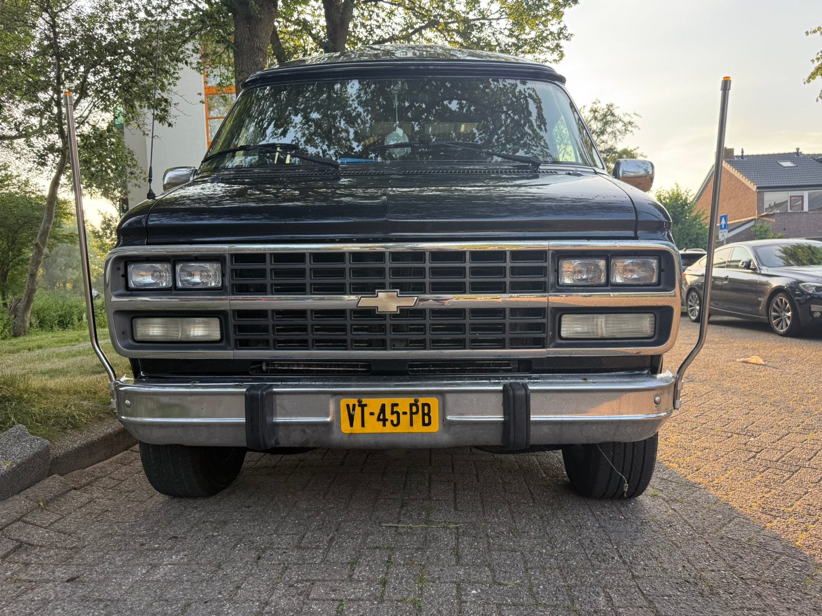 Chevrolet Starcraft 1993 grijs kenteken, Automaat, 8 cilinders, Chevrolet, Blauw