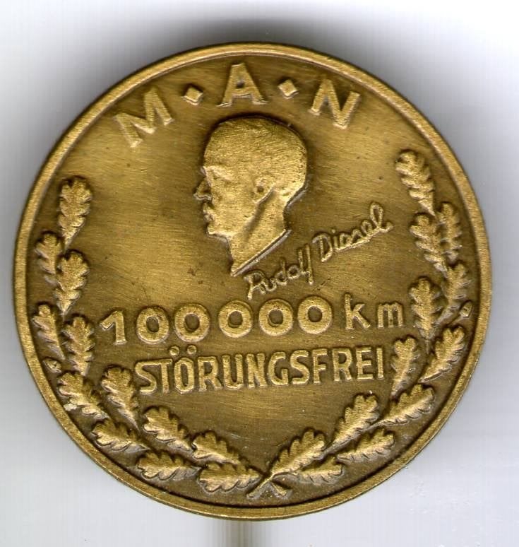 M.A.N. 100000 KM koper. vrachtwagen speldje( E_022), Ophalen of Verzenden, Nieuw, Transport, Speldje of Pin