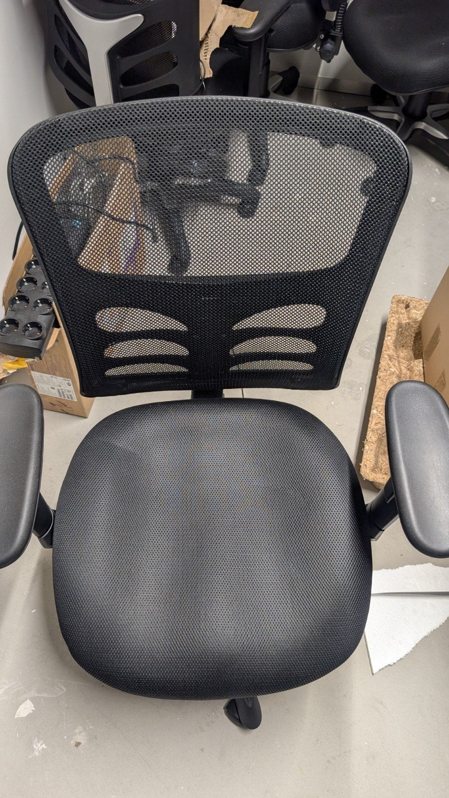 Nieuwe Songmics bureau stoelen, Ophalen of Verzenden, Nieuw, Zwart