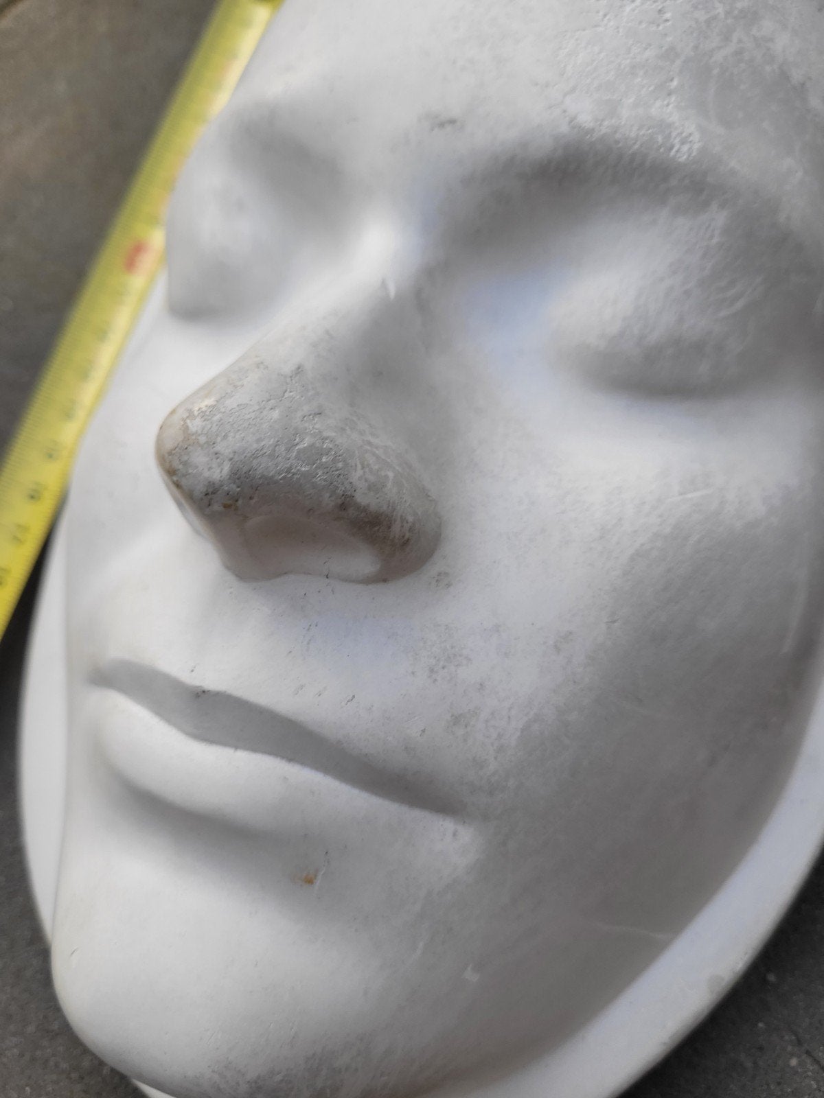 Doden masker 2 Death mask- is gestempeld - Rariteitenkabinet, Ophalen of Verzenden