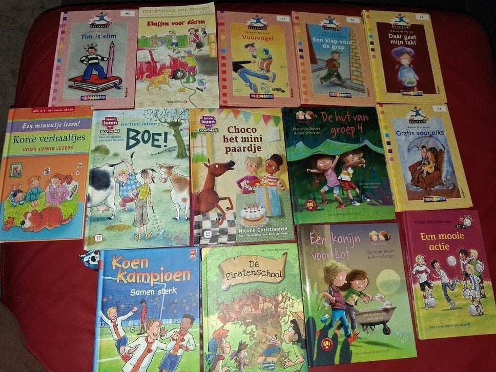 Diverse kinderboeken AVI-niveau van m3 tot m5, Boeken, Ophalen of Verzenden, Gelezen, Diverse auteurs, Fictie algemeen