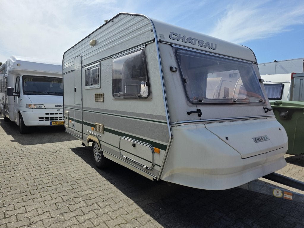 Chateau Chiara 450 Voortent BOVAG 2026 1996 TOPSTAAT, Caravans en Kamperen, Luifel, Chateau, Bedrijf, Treinzit