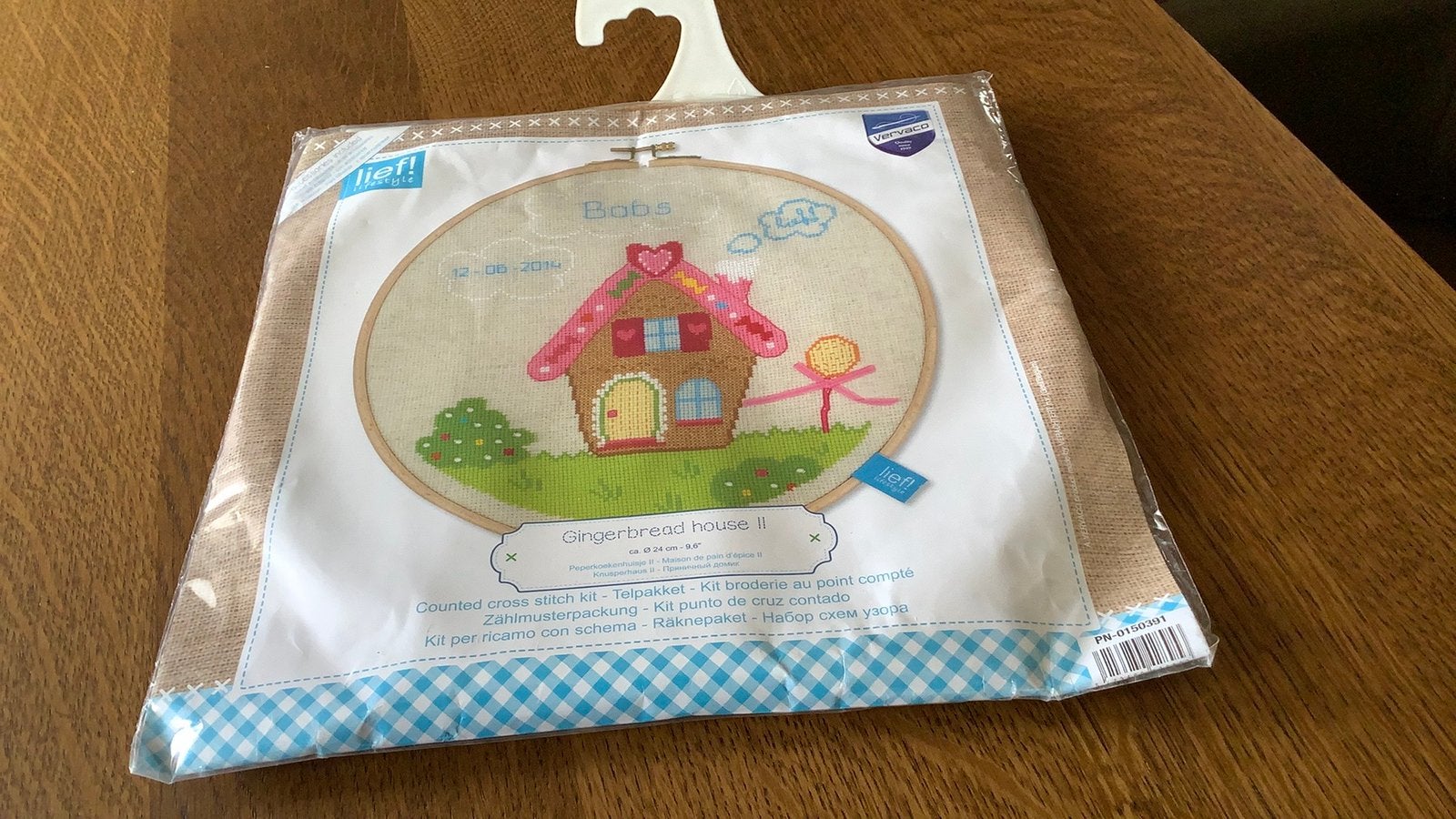 Lief geboorte borduur pakket, Ophalen, Nieuw, Handborduren, Borduurpakket
