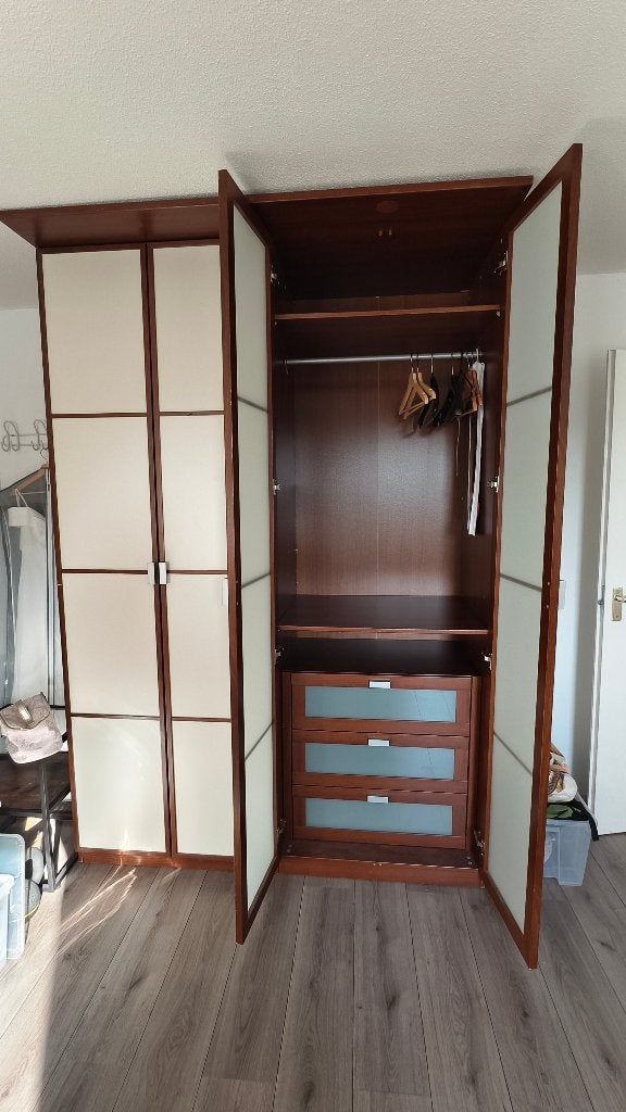 kledingkast ikea 160cm, Gebruikt, 200 cm of meer, 150 tot 200 cm, Ophalen of Verzenden