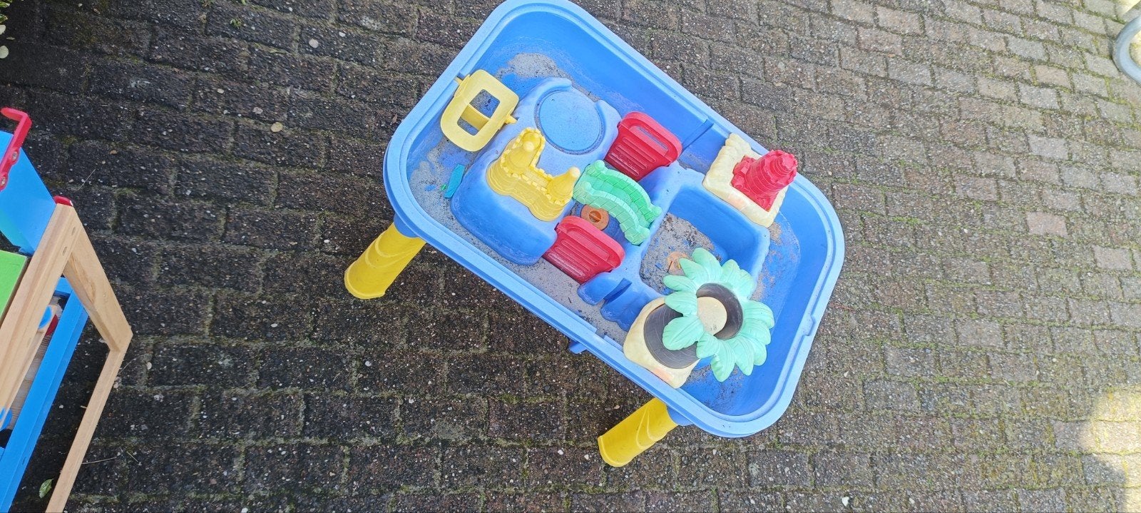 Zand- en watertafel met accessoires, Ophalen of Verzenden, Gebruikt