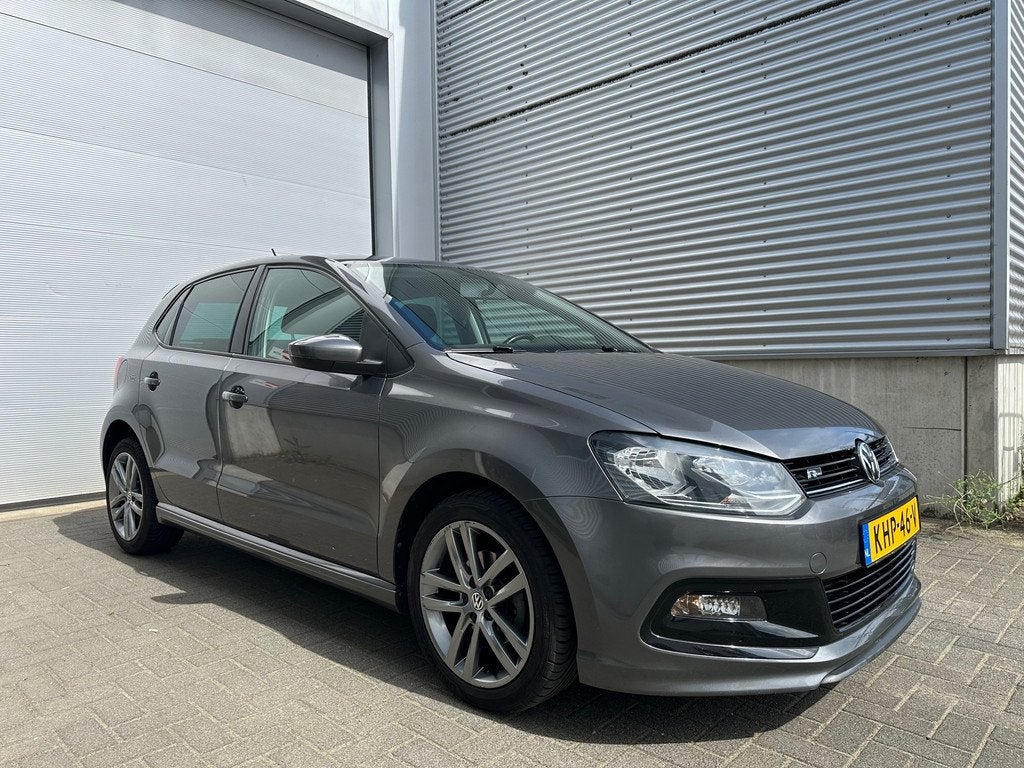 Volkswagen POLO 1.2 TSI R-Line |Stoelvw|Carplay|Navi|Dealer|, Auto's, Volkswagen, Stof, Gebruikt, 4 cilinders, Automatische klimaatregeling