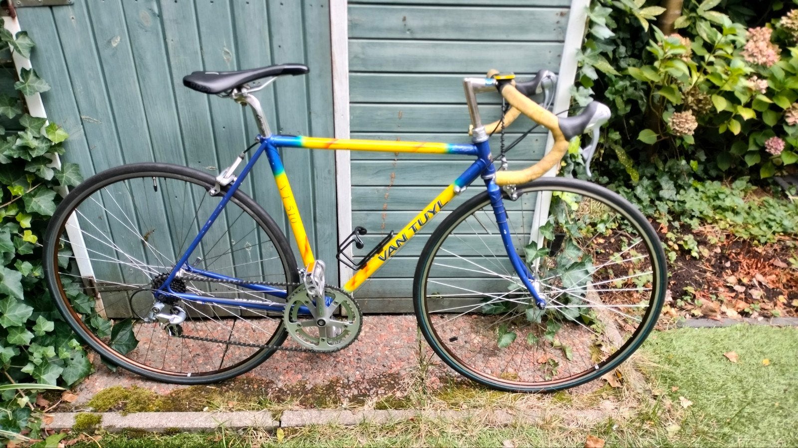 Van Tuyl racefiets - 50 inch - vintage, Fietsen en Brommers, 28 inch, Gebruikt, 10 tot 15 versnellingen, Velgrem