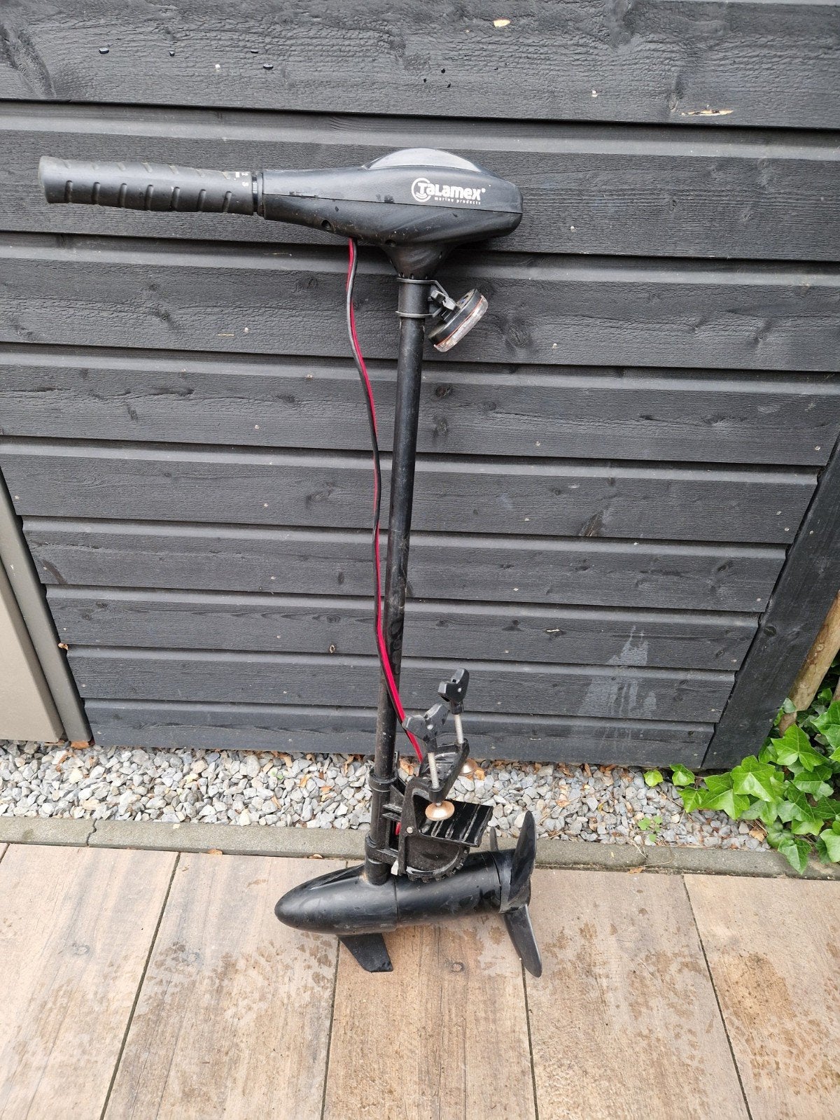 Talamex 66 DC 12V elektrische buitenboordmotor, Ophalen, Gebruikt, Motor en Techniek
