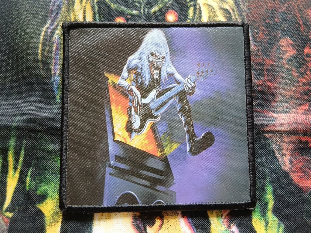 Iron Maiden prachtige nieuwe printed patch 81, Verzenden, Nieuw, Kleding
