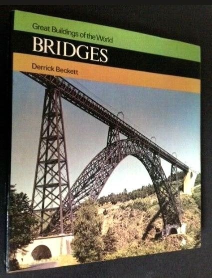 architect 1969 BRIDGES Boek Derrick BECKETT  Bruggen, Boeken, Ophalen of Verzenden, Zo goed als nieuw, Architecten, Derrick BECKETT