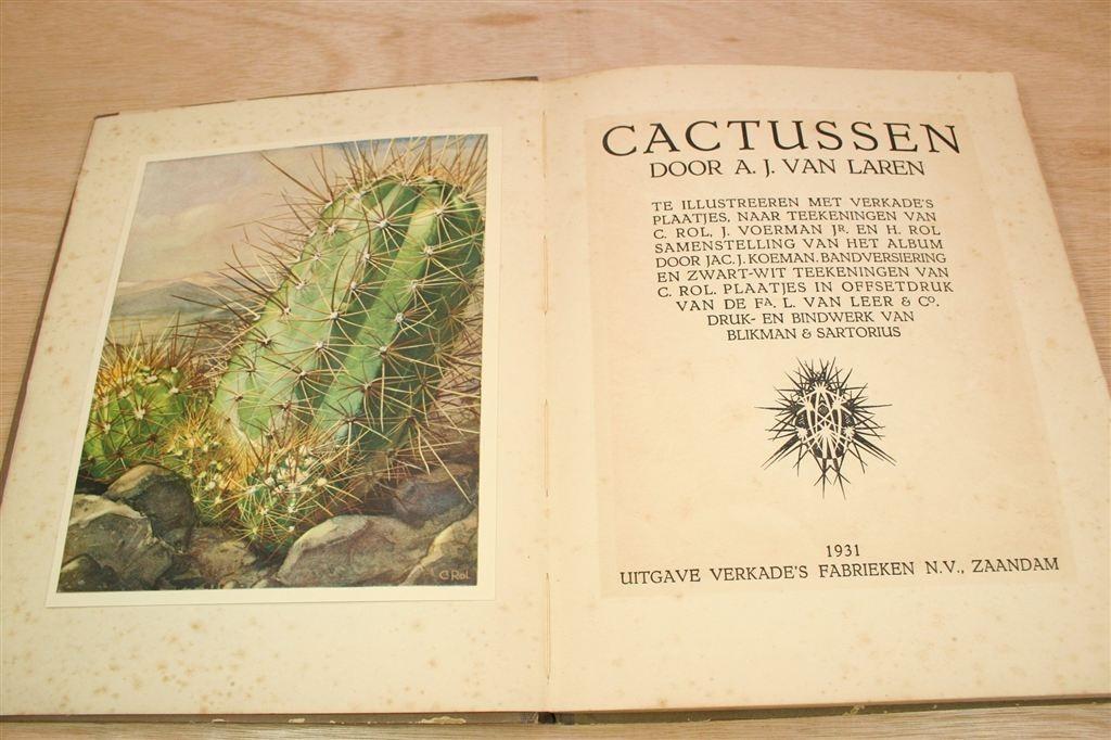 Cactussen — Compleet Verkade Plaatjesalbum [1931], Ophalen of Verzenden, Gelezen