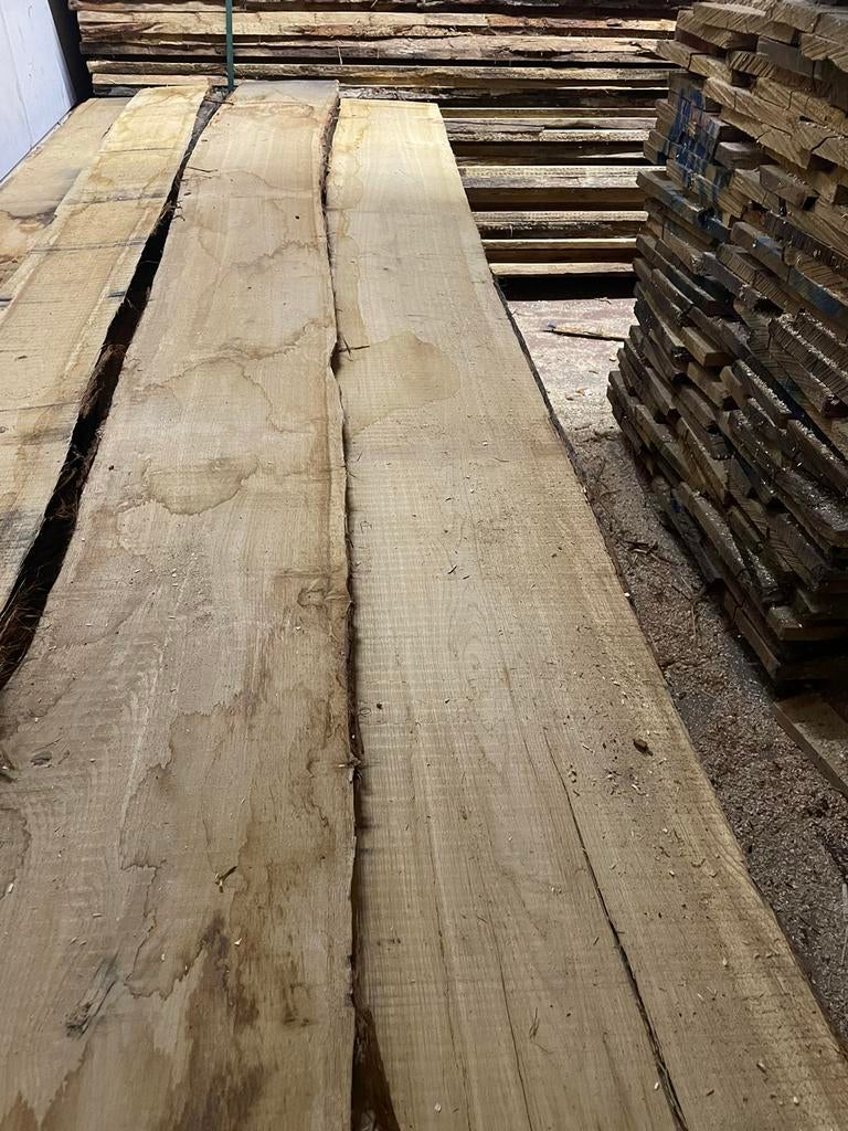 Partij eiken 27mm planken schaaldelen stamdelen, Ophalen, 25 tot 50 mm, Eiken, Nieuw