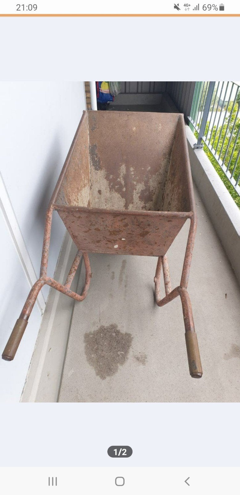 Kruiwagen, Ophalen, Gebruikt