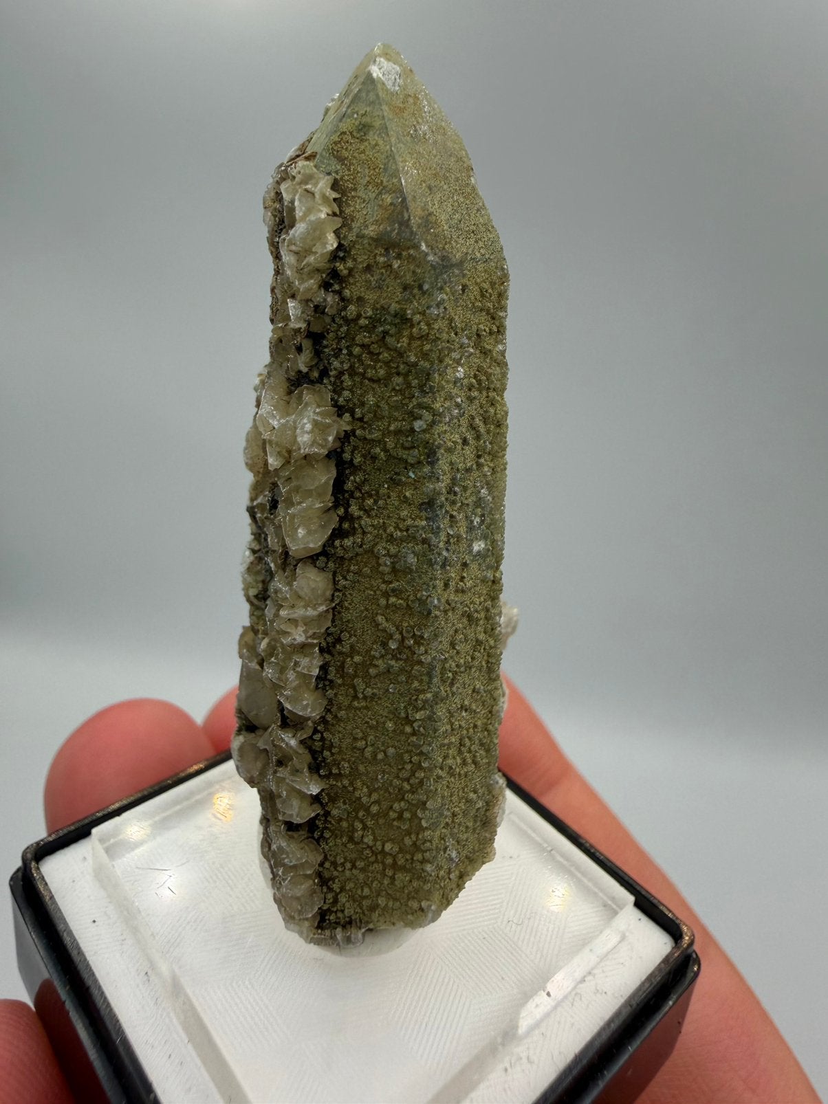 Unique matcha quartz & Calcite, Ophalen of Verzenden
